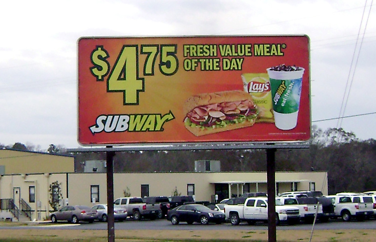 poster advertising