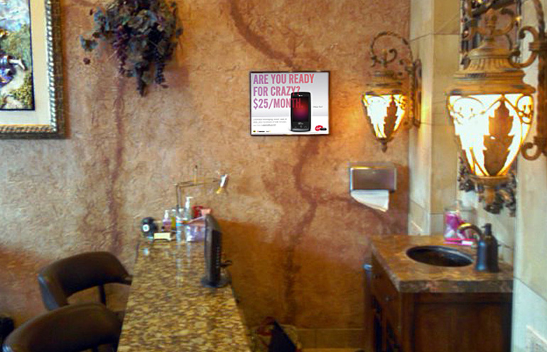 salon advertising