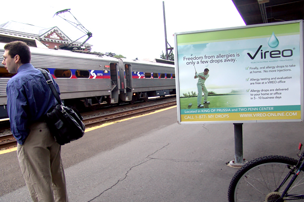 Image of Commuter Rail Advertising